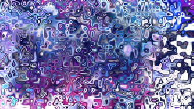 Yumuşak mor ve pembe tonlara sahip soyut organik hücresel doku, sıvı mozaik desen ve rüya gibi dijital yüzey