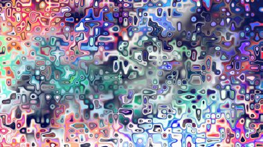 Yumuşak mor ve pembe tonlara sahip soyut organik hücresel doku, sıvı mozaik desen ve rüya gibi dijital yüzey