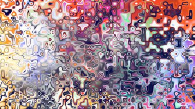 Yumuşak mor ve pembe tonlara sahip soyut organik hücresel doku, sıvı mozaik desen ve rüya gibi dijital yüzey