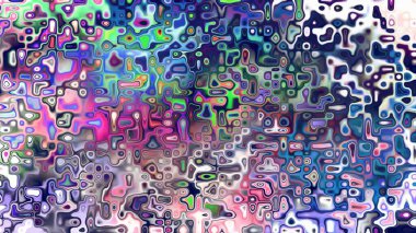 Yumuşak mor ve pembe tonlara sahip soyut organik hücresel doku, sıvı mozaik desen ve rüya gibi dijital yüzey