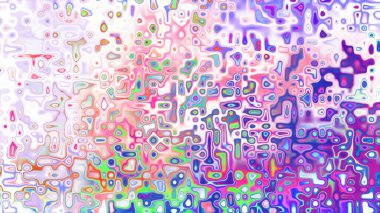 Yumuşak mor ve pembe tonlara sahip soyut organik hücresel doku, sıvı mozaik desen ve rüya gibi dijital yüzey