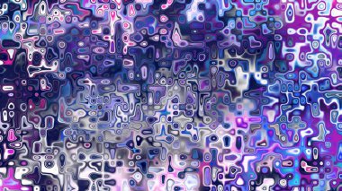 Yumuşak mor ve pembe tonlara sahip soyut organik hücresel doku, sıvı mozaik desen ve rüya gibi dijital yüzey