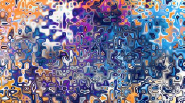 Yumuşak mor ve pembe tonlara sahip soyut organik hücresel doku, sıvı mozaik desen ve rüya gibi dijital yüzey