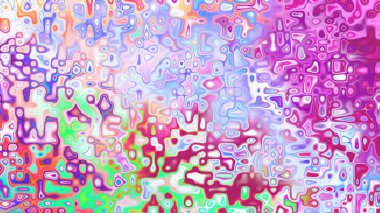 Yumuşak mor ve pembe tonlara sahip soyut organik hücresel doku, sıvı mozaik desen ve rüya gibi dijital yüzey