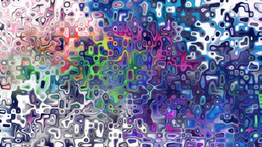 Yumuşak mor ve pembe tonlara sahip soyut organik hücresel doku, sıvı mozaik desen ve rüya gibi dijital yüzey