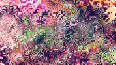 Yumuşak mor ve pembe tonlara sahip soyut organik hücresel doku, sıvı mozaik desen ve rüya gibi dijital yüzey