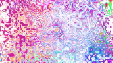 Yumuşak mor ve pembe tonlara sahip soyut organik hücresel doku, sıvı mozaik desen ve rüya gibi dijital yüzey