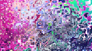 Yumuşak mor ve pembe tonlara sahip soyut organik hücresel doku, sıvı mozaik desen ve rüya gibi dijital yüzey