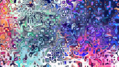 Yumuşak mor ve pembe tonlara sahip soyut organik hücresel doku, sıvı mozaik desen ve rüya gibi dijital yüzey