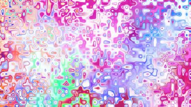 Yumuşak mor ve pembe tonlara sahip soyut organik hücresel doku, sıvı mozaik desen ve rüya gibi dijital yüzey