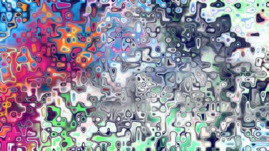 Yumuşak mor ve pembe tonlara sahip soyut organik hücresel doku, sıvı mozaik desen ve rüya gibi dijital yüzey