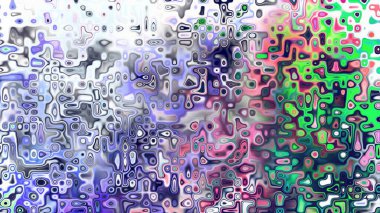 Yumuşak mor ve pembe tonlara sahip soyut organik hücresel doku, sıvı mozaik desen ve rüya gibi dijital yüzey