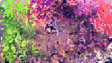 Yumuşak mor ve pembe tonlara sahip soyut organik hücresel doku, sıvı mozaik desen ve rüya gibi dijital yüzey