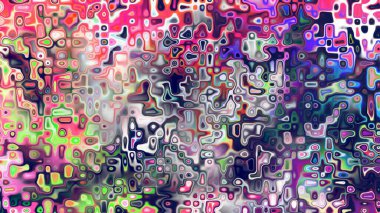 Yumuşak mor ve pembe tonlara sahip soyut organik hücresel doku, sıvı mozaik desen ve rüya gibi dijital yüzey