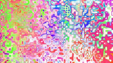 Yumuşak mor ve pembe tonlara sahip soyut organik hücresel doku, sıvı mozaik desen ve rüya gibi dijital yüzey