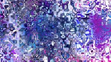 Yumuşak mor ve pembe tonlara sahip soyut organik hücresel doku, sıvı mozaik desen ve rüya gibi dijital yüzey