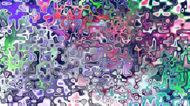 Yumuşak mor ve pembe tonlara sahip soyut organik hücresel doku, sıvı mozaik desen ve rüya gibi dijital yüzey