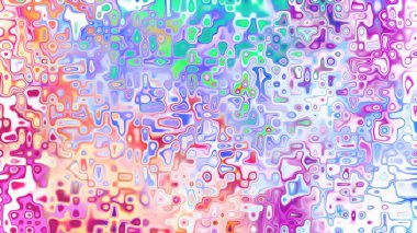 Yumuşak mor ve pembe tonlara sahip soyut organik hücresel doku, sıvı mozaik desen ve rüya gibi dijital yüzey