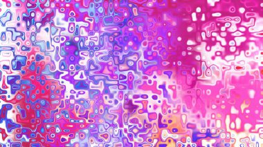 Yumuşak mor ve pembe tonlara sahip soyut organik hücresel doku, sıvı mozaik desen ve rüya gibi dijital yüzey