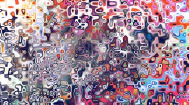 Yumuşak mor ve pembe tonlara sahip soyut organik hücresel doku, sıvı mozaik desen ve rüya gibi dijital yüzey