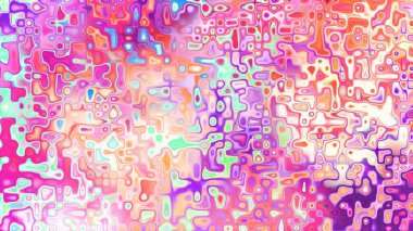 Yumuşak mor ve pembe tonlara sahip soyut organik hücresel doku, sıvı mozaik desen ve rüya gibi dijital yüzey