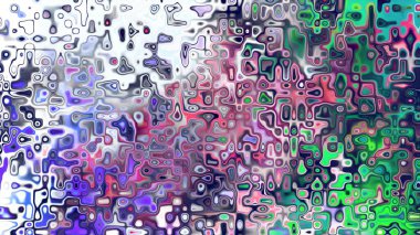 Yumuşak mor ve pembe tonlara sahip soyut organik hücresel doku, sıvı mozaik desen ve rüya gibi dijital yüzey