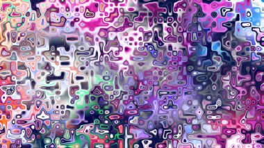 Yumuşak mor ve pembe tonlara sahip soyut organik hücresel doku, sıvı mozaik desen ve rüya gibi dijital yüzey