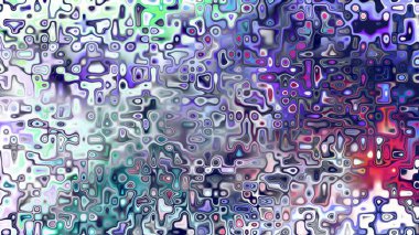 Yumuşak mor ve pembe tonlara sahip soyut organik hücresel doku, sıvı mozaik desen ve rüya gibi dijital yüzey