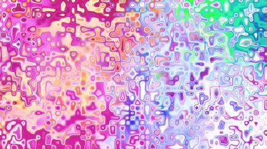 Yumuşak mor ve pembe tonlara sahip soyut organik hücresel doku, sıvı mozaik desen ve rüya gibi dijital yüzey