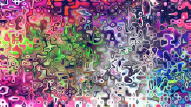 Yumuşak mor ve pembe tonlara sahip soyut organik hücresel doku, sıvı mozaik desen ve rüya gibi dijital yüzey