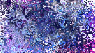 Yumuşak mor ve pembe tonlara sahip soyut organik hücresel doku, sıvı mozaik desen ve rüya gibi dijital yüzey