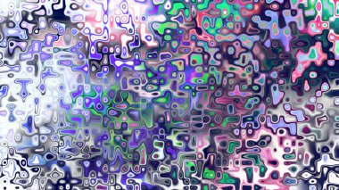 Yumuşak mor ve pembe tonlara sahip soyut organik hücresel doku, sıvı mozaik desen ve rüya gibi dijital yüzey