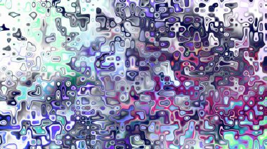 Yumuşak mor ve pembe tonlara sahip soyut organik hücresel doku, sıvı mozaik desen ve rüya gibi dijital yüzey