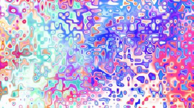 Yumuşak mor ve pembe tonlara sahip soyut organik hücresel doku, sıvı mozaik desen ve rüya gibi dijital yüzey