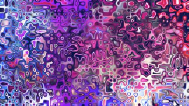 Yumuşak mor ve pembe tonlara sahip soyut organik hücresel doku, sıvı mozaik desen ve rüya gibi dijital yüzey