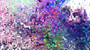 Yumuşak mor ve pembe tonlara sahip soyut organik hücresel doku, sıvı mozaik desen ve rüya gibi dijital yüzey