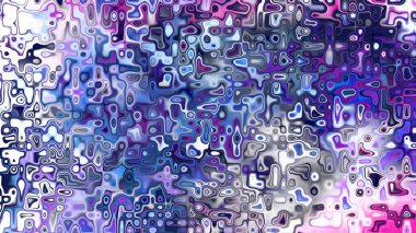 Yumuşak mor ve pembe tonlara sahip soyut organik hücresel doku, sıvı mozaik desen ve rüya gibi dijital yüzey