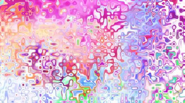 Yumuşak mor ve pembe tonlara sahip soyut organik hücresel doku, sıvı mozaik desen ve rüya gibi dijital yüzey