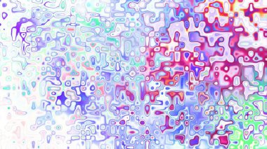 Yumuşak mor ve pembe tonlara sahip soyut organik hücresel doku, sıvı mozaik desen ve rüya gibi dijital yüzey