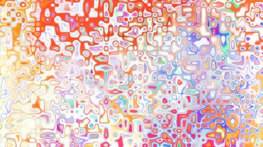 Yumuşak mor ve pembe tonlara sahip soyut organik hücresel doku, sıvı mozaik desen ve rüya gibi dijital yüzey