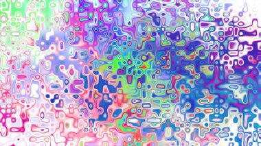 Yumuşak mor ve pembe tonlara sahip soyut organik hücresel doku, sıvı mozaik desen ve rüya gibi dijital yüzey