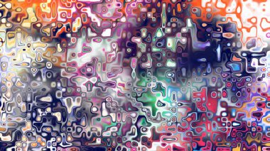 Yumuşak mor ve pembe tonlara sahip soyut organik hücresel doku, sıvı mozaik desen ve rüya gibi dijital yüzey