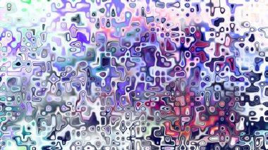 Yumuşak mor ve pembe tonlara sahip soyut organik hücresel doku, sıvı mozaik desen ve rüya gibi dijital yüzey