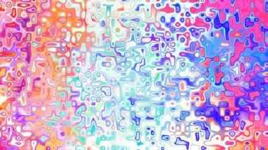 Yumuşak mor ve pembe tonlara sahip soyut organik hücresel doku, sıvı mozaik desen ve rüya gibi dijital yüzey