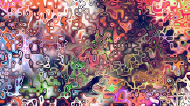 Yumuşak mor ve pembe tonlara sahip soyut organik hücresel doku, sıvı mozaik desen ve rüya gibi dijital yüzey