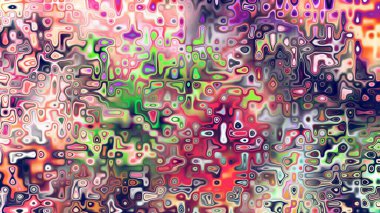 Yumuşak mor ve pembe tonlara sahip soyut organik hücresel doku, sıvı mozaik desen ve rüya gibi dijital yüzey