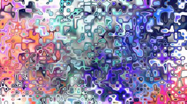 Yumuşak mor ve pembe tonlara sahip soyut organik hücresel doku, sıvı mozaik desen ve rüya gibi dijital yüzey