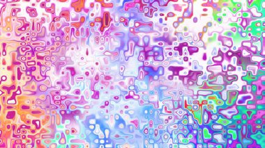 Yumuşak mor ve pembe tonlara sahip soyut organik hücresel doku, sıvı mozaik desen ve rüya gibi dijital yüzey