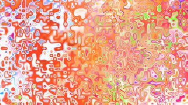 Yumuşak mor ve pembe tonlara sahip soyut organik hücresel doku, sıvı mozaik desen ve rüya gibi dijital yüzey