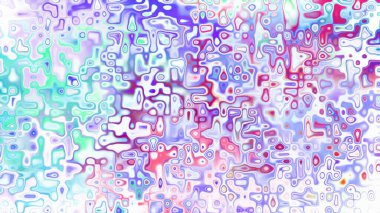 Yumuşak mor ve pembe tonlara sahip soyut organik hücresel doku, sıvı mozaik desen ve rüya gibi dijital yüzey